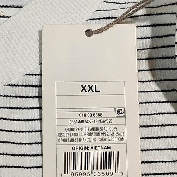 New Day stiped sleeveless dress Size XXL - Picture 10 of 10